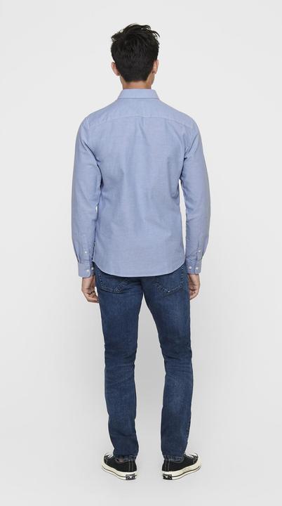 Image du produit Only & Sons Chemise à manches longues unie (XS)