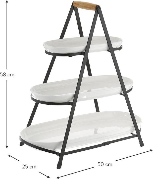 Produktbild Ladelle Servieretagere Serve & Share II 50.6 x 54.5 cm