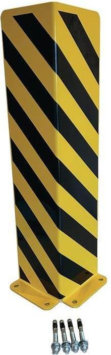 Gewa Schutzecke H800xL175/175mm L-Form Stahlbl.schwarz/gelb VE=1 St.