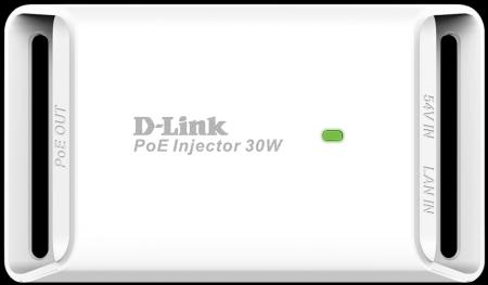 Actual product image D-Link DPE301GI: PoE+ Gigabit Injector (802.3at (PoE+), 802.3af (PoE), 30 W)