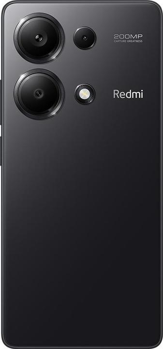 Produktbild Xiaomi Redmi Note 13 Pro (512 GB, Midnight Black, 6.67", Hybrid Dual SIM, 200 Mpx, 4G)