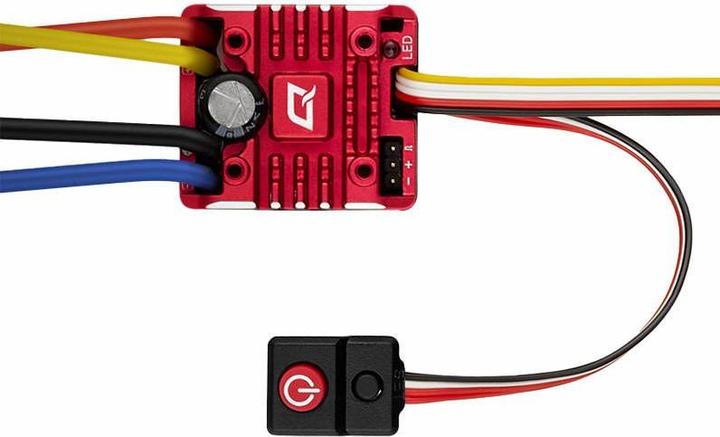 Produktbild Hobbywing Brushed Regler QuicRun WP1080-G2 Crawler 80A, 2-3S