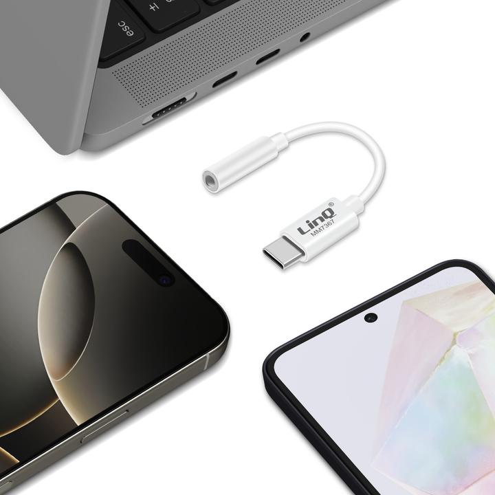 Produktbild LinQ USB-C / 3.5mm Klinkenadapter (USB Typ C, 3.5mm Klinke)