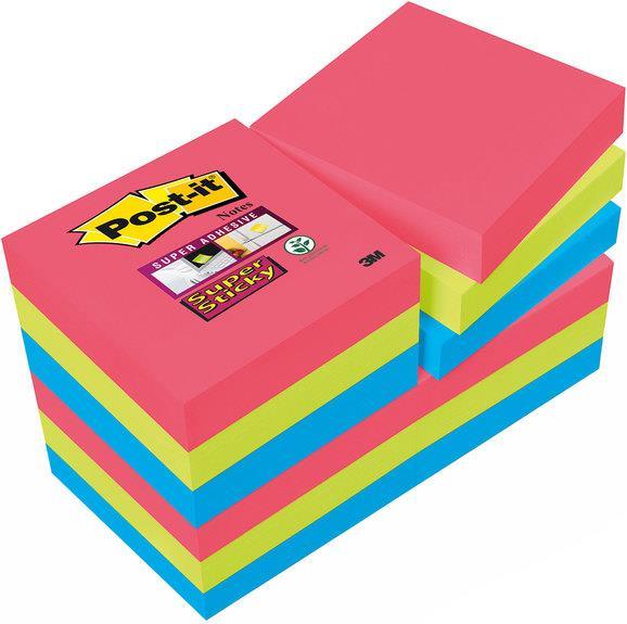 Produktbild Post-it Super Sticky Bora Bora Notes (51 x 51 mm)