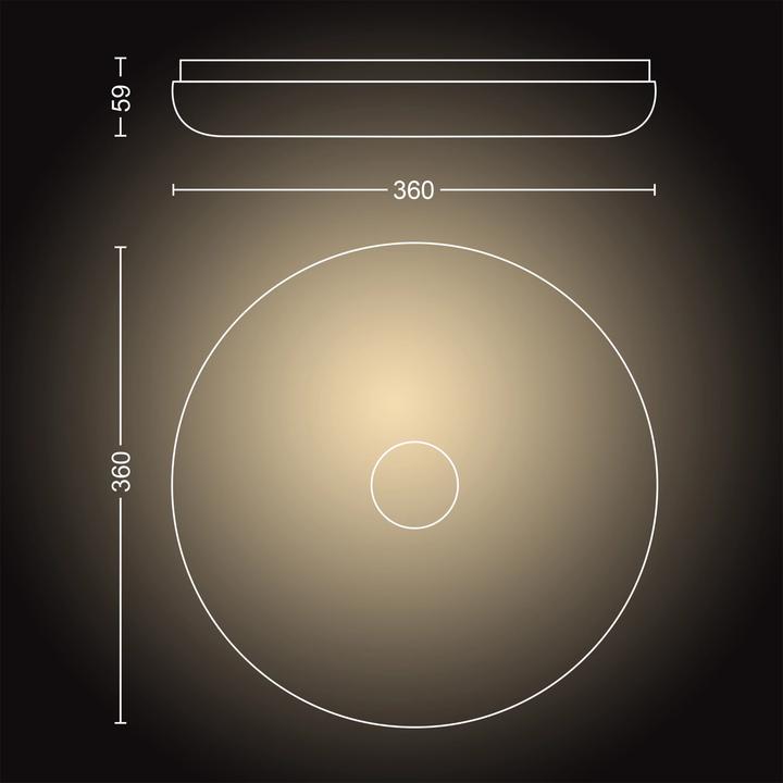 Image du produit Philips Hue Struana Base BT (2400 lm)