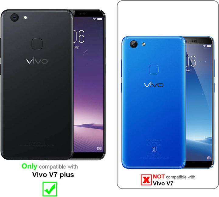 Actual product image Cadorabo Book Jeans Optics Cover (Vivo V7 Plus)