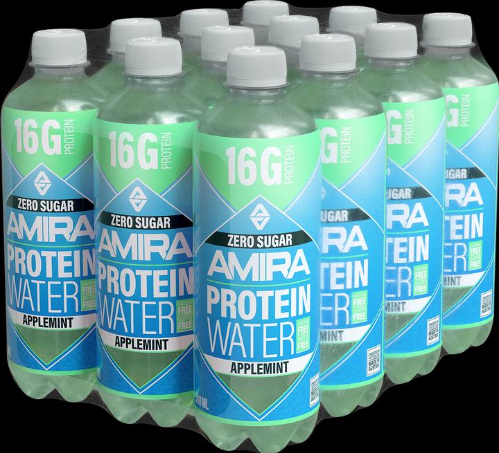 Actual product image Amira Protein water (Apple & Mint, 12 x)