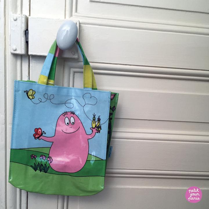 Image du produit Petit Jour Paris tote bag bébé barbapapa (3.60 l, Bagage à main (jusqu'à 50l))