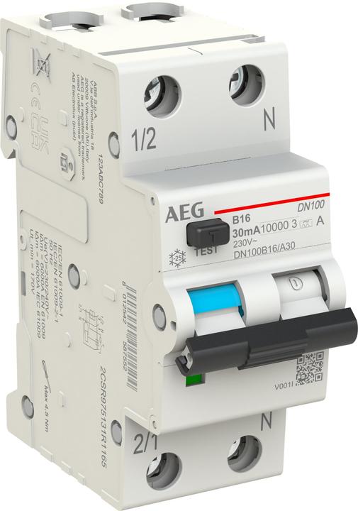 Image du produit Busch-Jaeger AEG Interrupteur FI/LS
