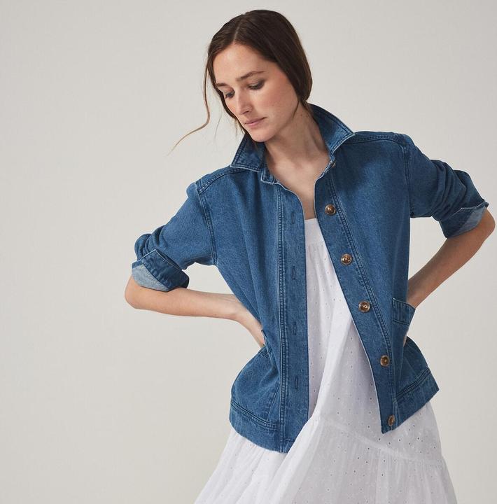 Produktbild La Redoute Collections Jeansjacke mit Knöpfen Signature (S, M)