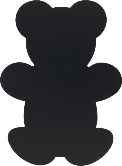 Produktbild Securit Silhouette Bear (Wandtafel, 30 x 50 cm)