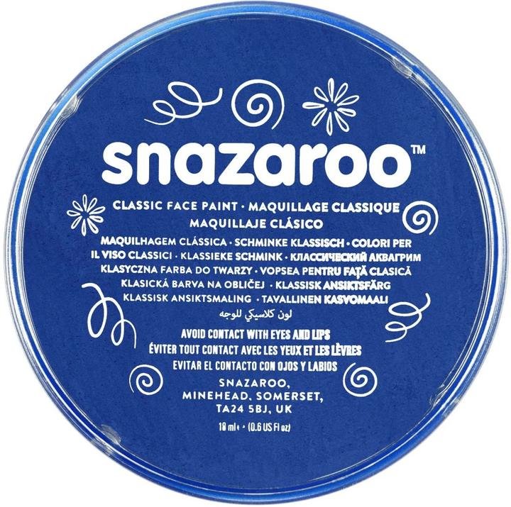 Produktbild Snazaroo Schminkfarbe Blister 18 ml, Blau