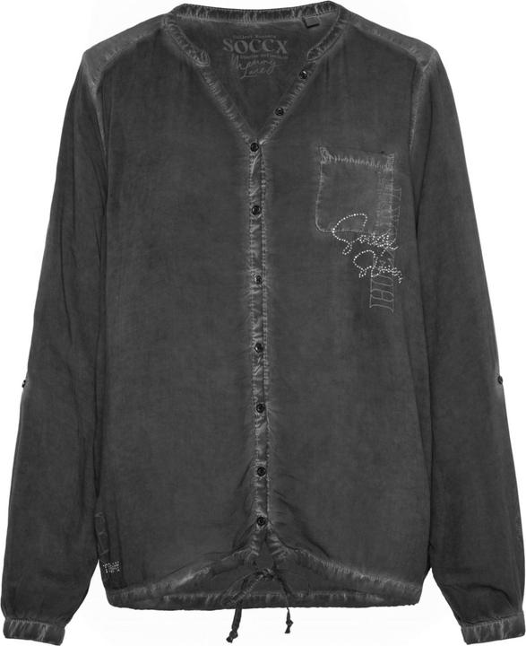 Soccx Bluse MEMORY LANE Langarmbluse