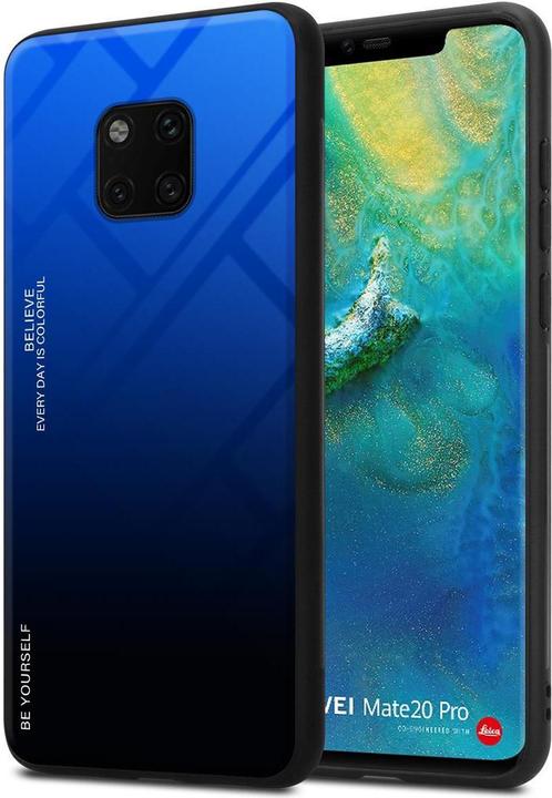 Produktbild Cadorabo TPU 2 Farben Glas Cover (Huawei Mate 20 Pro)