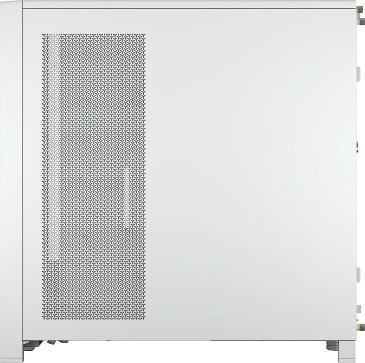Actual product image Corsair 4000D FRAME WHITE MID CASE (Mini-ITX, ATX, E-ATX, mATX)
