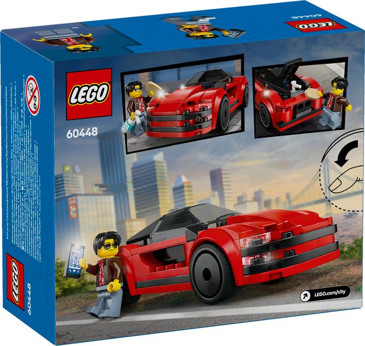 Actual product image LEGO Roter Sportwagen (60448, LEGO City)