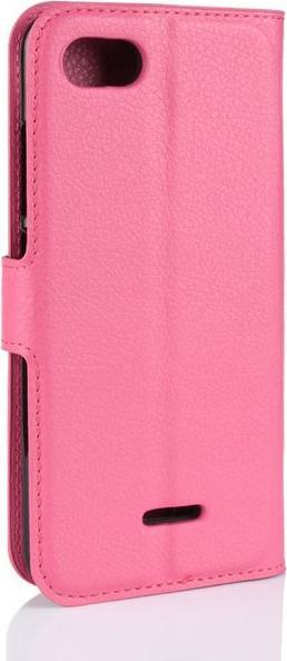 Actual product image MU Classic Litchi Leather Bookcover Series (Xiaomi Redmi 6A)