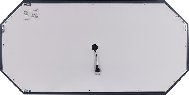 Image du produit Beliani Miroir de salle de bain avec éclairage LED octogonal 120 x 60 cm LOCMARIAQUER (120 x 60 cm)