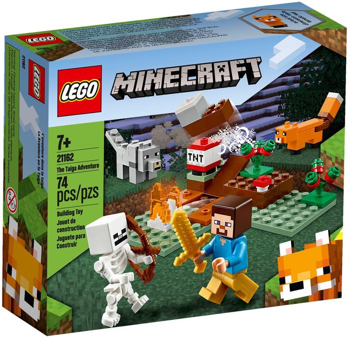 Actual product image LEGO The Taiga Adventure (21162, LEGO Minecraft)