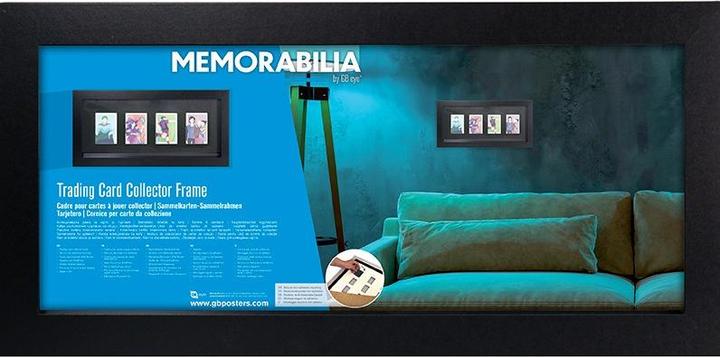 Produktbild GB Eye Trading Card “Collector Frame” 4 position Black (40x17cm)