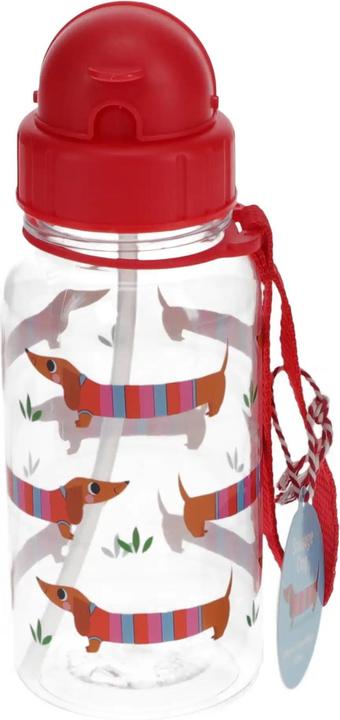 Rex London Strohhalm-Flasche, Dachshund (0.50 l)