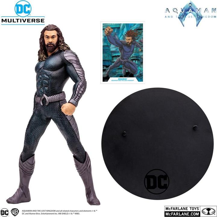 Actual product image McFarlane Aquaman and the Lost Kingdom DC Multiverse Megafig Action Figure Aquaman 30 cm