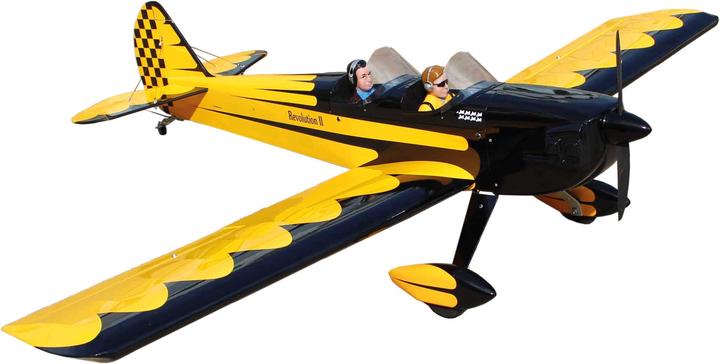Seagull Models SG-Models ) SPACEWALKER II 82,7" 120 ARF 20-26cc yellow/black