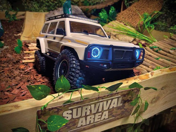 Produktbild Absima 1:10 PATROL CR4.4 Creme (RTR Ready-to-Run)