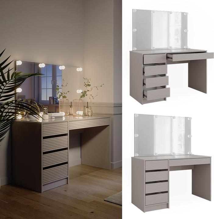 Produktbild Vicco Sherry mit Beleuchtung (120 x 75 x 55 cm)
