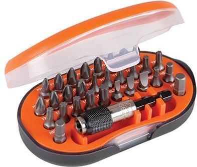 Produktbild Bahco Bitsatz, für Schlitz-, Phillips-, Pozidriv-, TORX- und Innensechskantschrauben (0, 3x Pz2, 3xPH2, PH1, PZ1, PZ3, 2x PH2, PH3, 2 x PZ)
