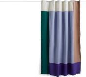 Actual product image HAY Pivot Shower Curtain Blue (180 x 200 cm)