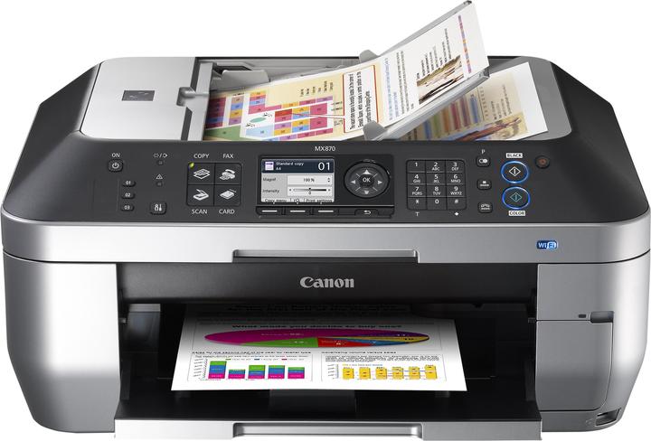 Produktbild Canon PIXMA MX870, All-in-One mit ADF (Tintenpatrone, Farbe)