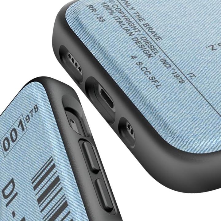 Immagine prodotto Diesel Caso modellato Denim (Apple iPhone 12, Realme 12 Pro+)