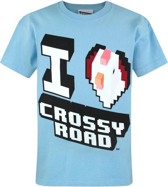 Immagine prodotto Crossy Road Maglietta a manica corta Boys Official I Love (140)