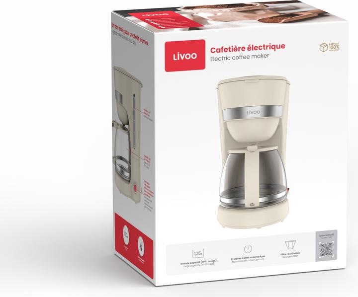 Actual product image Livoo Electric coffee maker