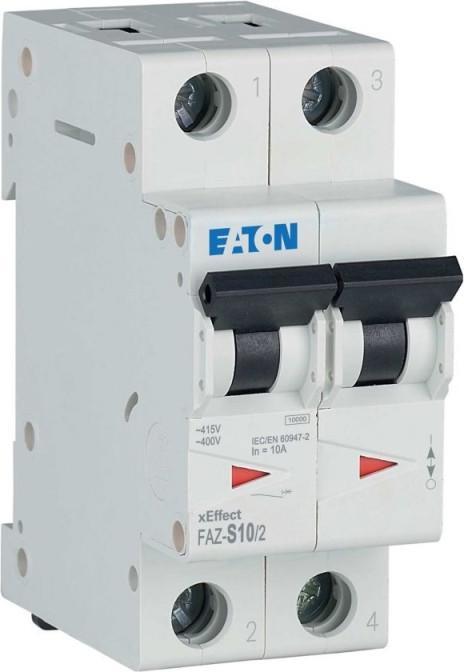 Actual product image Eaton Automatic circuit breaker 10A 2-pole