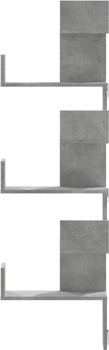 Image du produit VidaXL Étagère d'angle murale (45 x 45 x 147 cm)