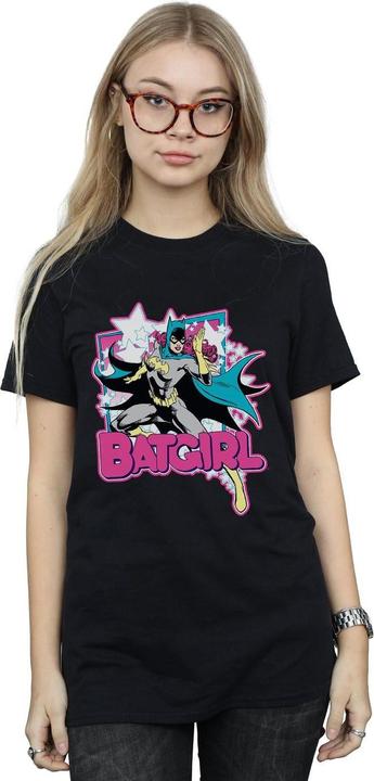Immagine prodotto Batman Femmes/Ladies Leap Batgirl Maglietta boyfriend in cotone (L)