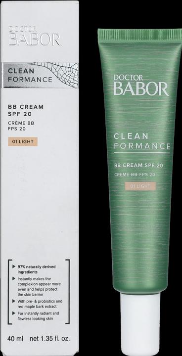 Produktbild Babor DOCTOR CLEANFORMANCE BB Cream 01 Light SPF 20 (01 Light)