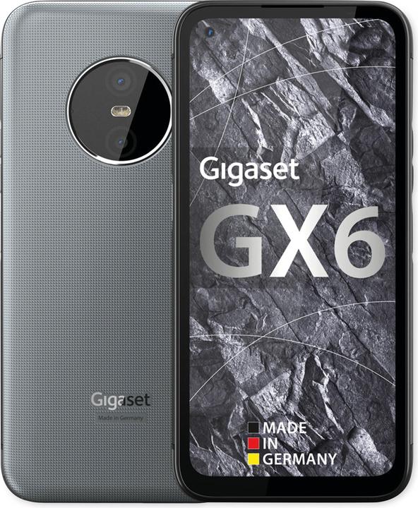 Produktbild Gigaset GX6 Outdoor (128 GB, Titanium Grey, 6.60", Dual SIM, 50 Mpx, 5G)