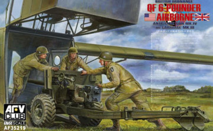 Immagine prodotto AFV Club Cannone anticarro aviotrasportato britannico Mk.4 6pdr