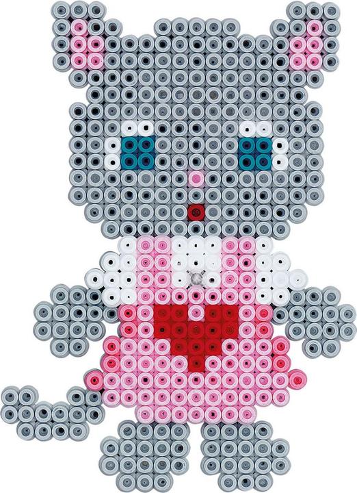 Image du produit Hama Perles à repasser midi ""Chat à habiller"", boîte cadeau Diamètre perles à repasser midi : 5,0 mm