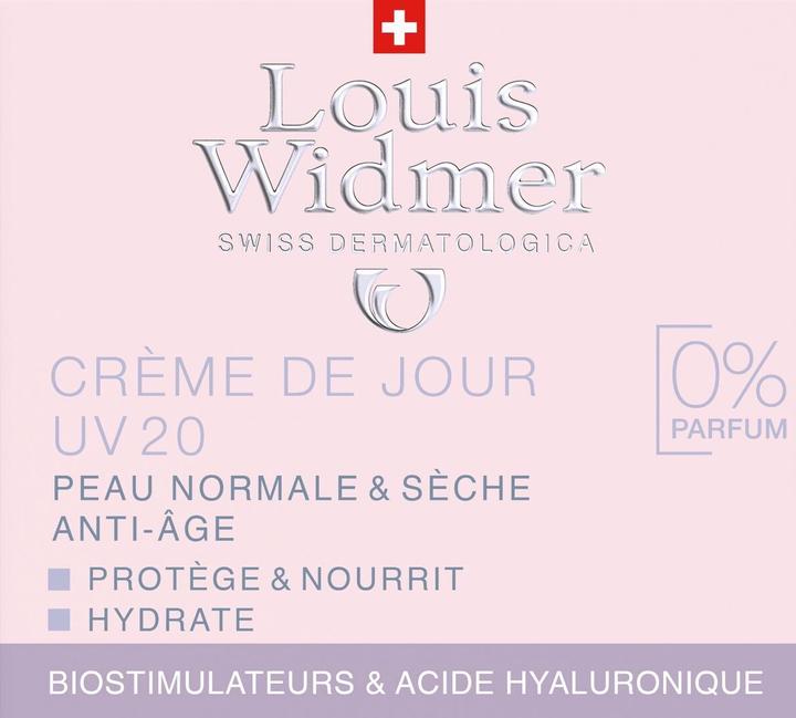 Actual product image Louis Widmer Day cream UV unscented (50 ml, Day cream, SPF 20)