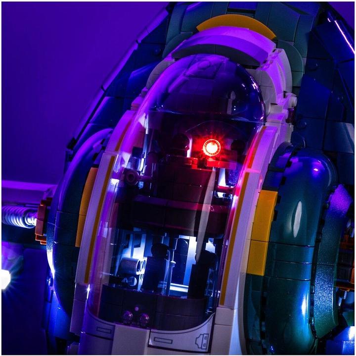 Actual product image Light my bricks LMB 2.0 LEGO® 75409# Star Wars UCS Jango Fett's Firespray-Class Starship Light Kit