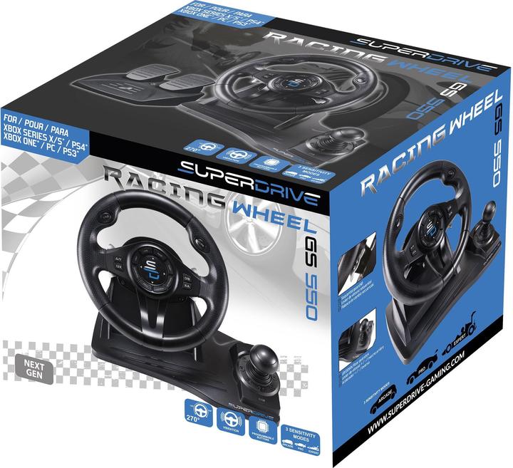 Actual product image Subsonic GS550 (PC, Switch, PS4, PS3, Xbox Series S, Xbox Series X)