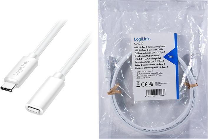 Image du produit LogiLink CU0220 (1 m, USB 2.0)