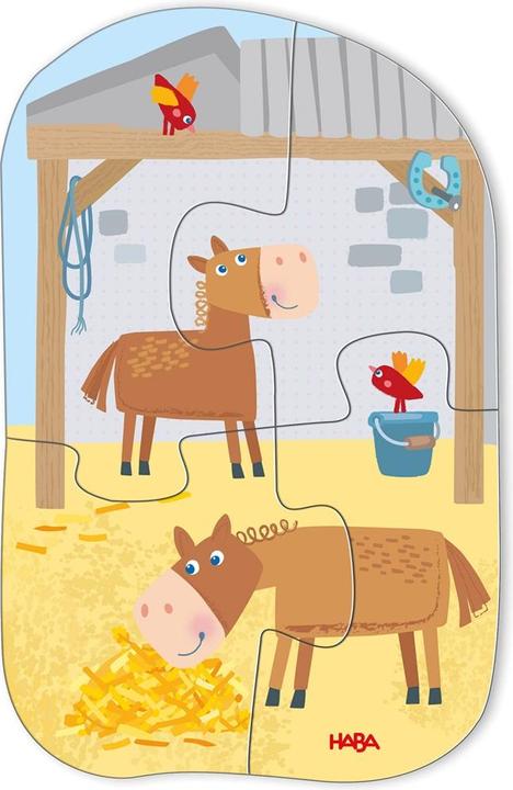 Produktbild Magni HABA 6 erste Puzzles Bauernhof (18 Teile)