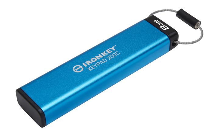 Actual product image Kingston IronKey Keypad 200C (8 GB, USB 3.2)
