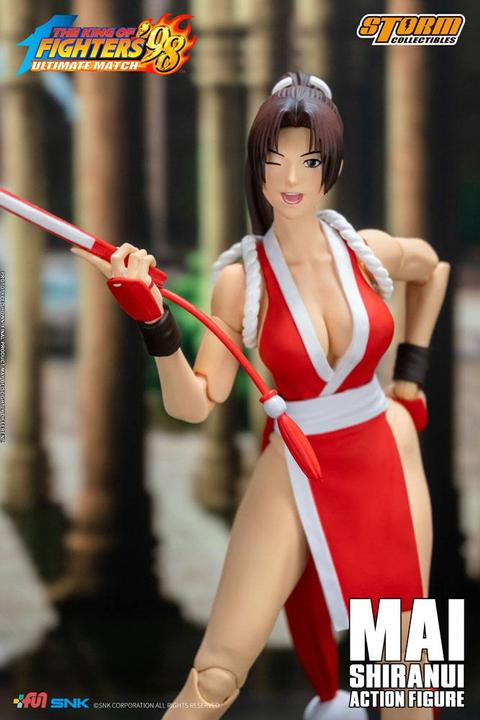 Actual product image Storm Collectibles King of Fighters '98: Ultimate Match Action Figure 1/12 Mai Shiranui 18 cm