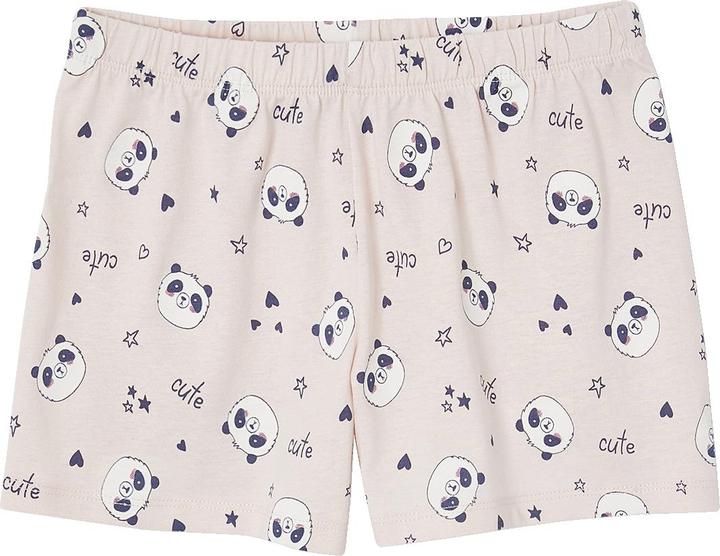 Produktbild Vertbaudet 3er-Pack Mädchen Sommer-Schlafanzüge PANDA mit Recycling-Baumwolle (116)